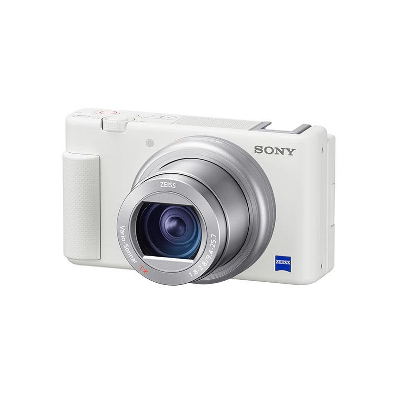 索尼(SONY) 数码相机 ZV-1单机 Vlog拍摄 新品白色图片