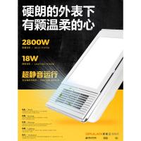 奥柏兰（AOBOLAN）SH-PY-2集成吊顶浴霸卫生间嵌入式300*600多功能智能风暖浴霸换气取暖含照明五合一浴霸1