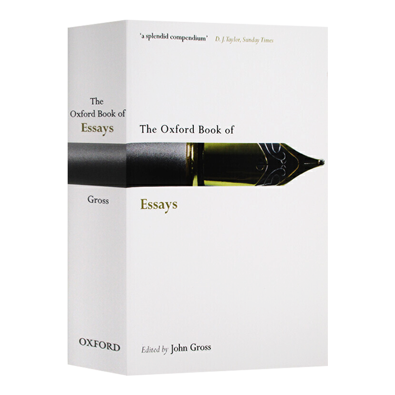 [正版]牛津随笔集 英文原版 The Oxford Book of Essays 约翰格罗斯 经典文学名著 课外阅读高清大图