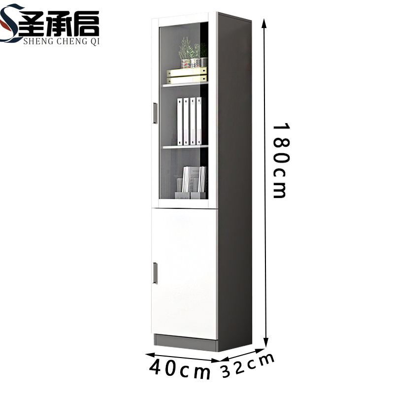 圣承启 书柜 灰白 台高清大图