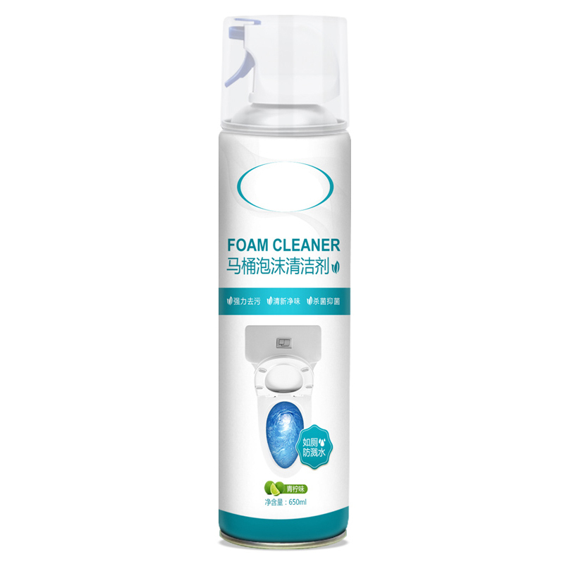 苏宁极物 马桶泡沫清洁剂 FL1854 卫生间洁厕剂净化洁厕泡沫隔臭泡沫防溅水 650ml*2(单位:份)