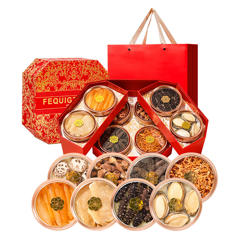 福东海万紫千红海味山野八宝盒-A263克/盒