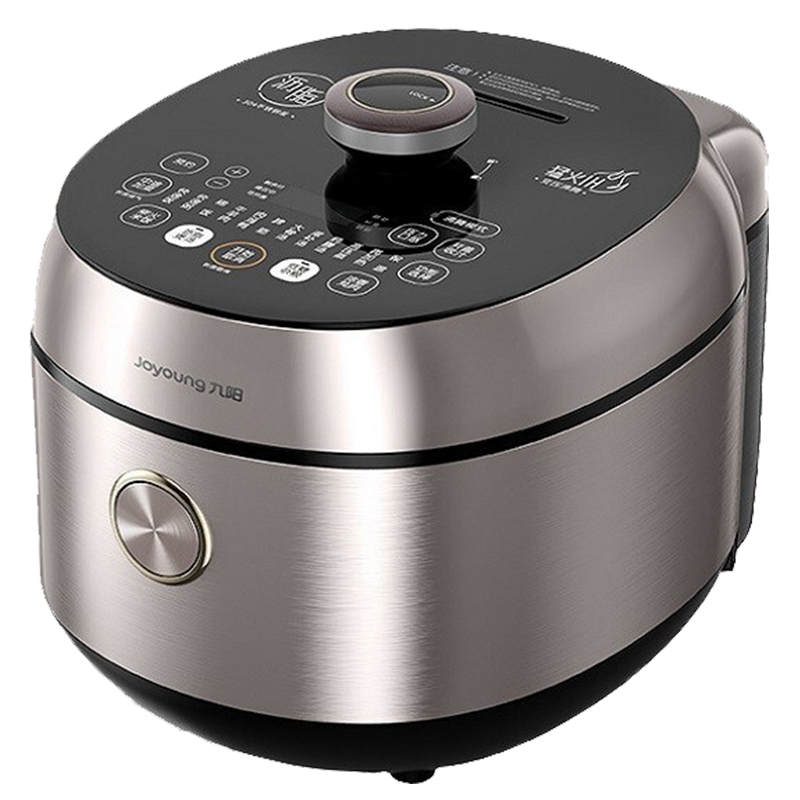 九阳(Joyoung)电压力锅5L压力煲高压锅304不锈钢电压力锅5L大容量适3-7人双胆压力煲全程沸腾肉香汤浓