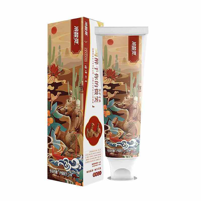 冷酸灵抗敏感泵式按压式牙膏套装美白护龈清新口气100g*4支