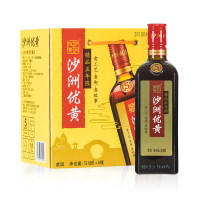 沙洲优黄精品5年陈黄酒整箱六瓶装510ml*6