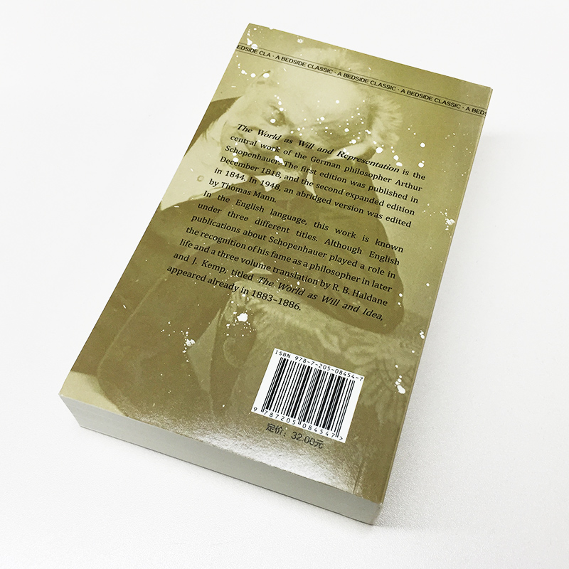 [正版图书]The World As Will And Idea 作为意志与表象的世界第一卷 阿叔本华 口袋书 无删减高清大图