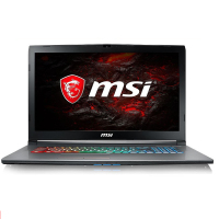 微星(MSI)GF72VR-673 17.3游戏本笔记本电脑 i7-7700HQ 128GB+1TB GTX1060