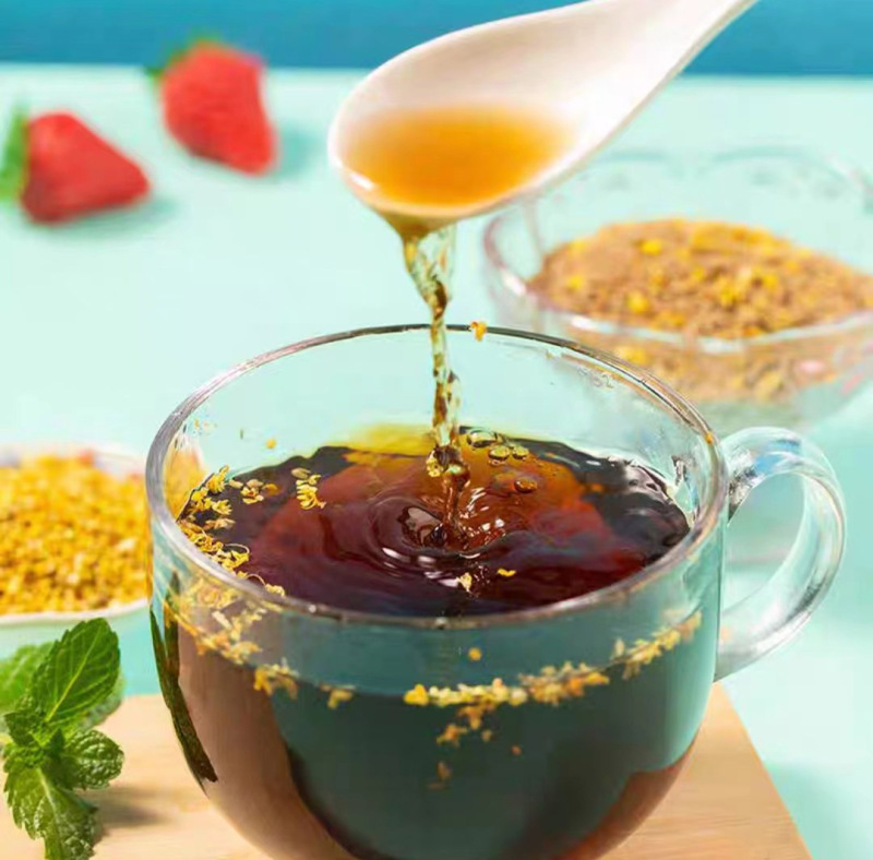 珑语田 桂花酸梅粉 500克/袋高清大图