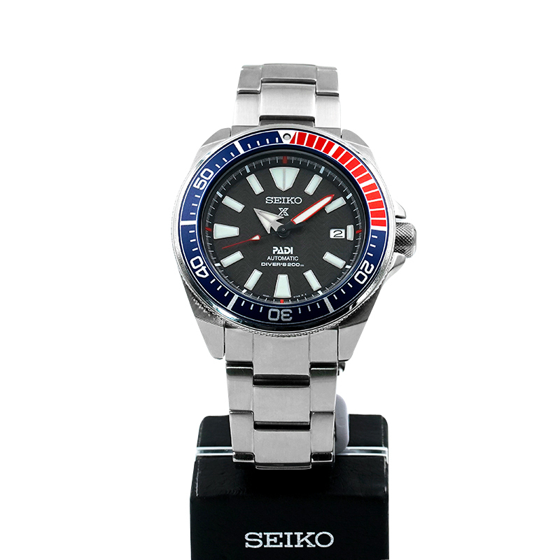 SEIKO精工PROSPEX系列潜水自动 机械表男夜光防水 男士运动手表SRPB99J1