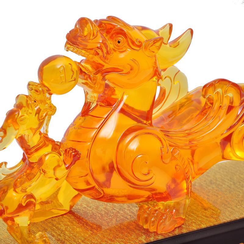礼品之家 工艺品客厅电视柜办公室装饰品 貔貅摆件 招财开业礼品乔迁新居商务送女朋友七夕情人节礼物