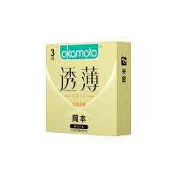 冈本(OKAMOTO)无感透薄安全套3片装 超薄款安全套原装进口避孕套男用超润滑套套3只装