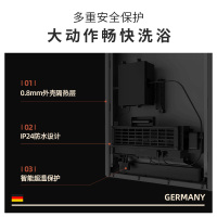 德国蓝宝（Blaupunkt）浴室取暖器/电暖器/暖风机/家用欧式快热炉H6 浴霸居浴两用智能遥控节能静音