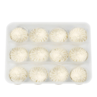 天津 狗不理 冷冻手工猪肉白菜包子420g(12个)