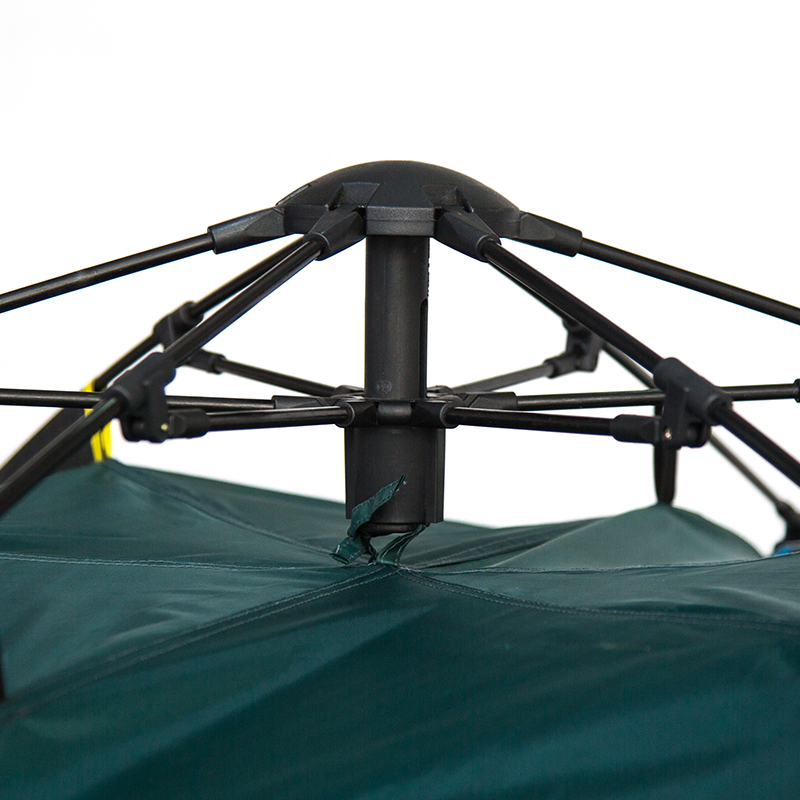 狼行者全自动户外防雨免搭建双人露营帐篷3kg LXZ-1002-1颜色随机