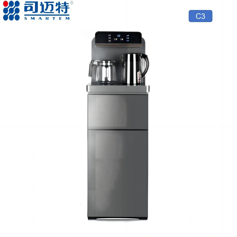 司迈特茶吧机bm-29/c3冰彩屏/智能语音/防干烧防溢水龙力彩钢壶