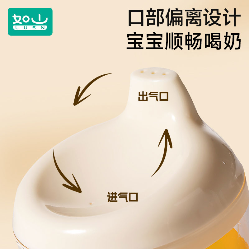 如山儿童高脚杯学饮杯鸭嘴宝宝喝水家用牛奶杯直饮果汁酒杯式奶瓶水杯水壶高清大图