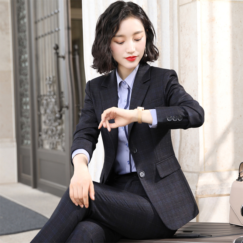 mr female/女先生女士套装 西服套装女时尚气质韩版职业装西装套裙