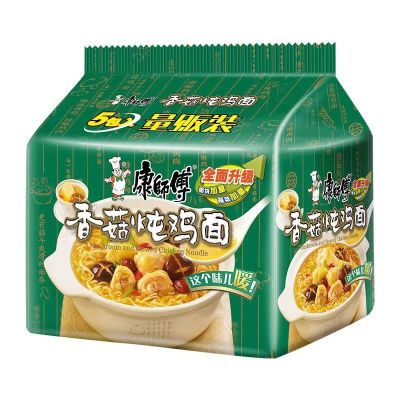 康师傅 香菇炖鸡面【经典款5包】