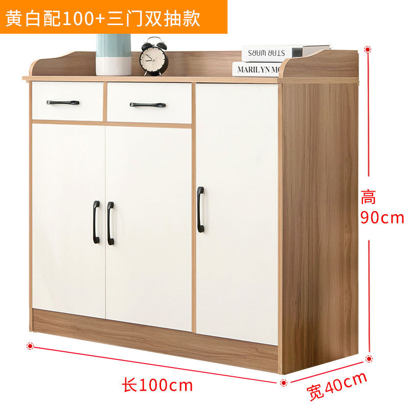 攸形茶水储物柜1000*400*900mm台高清大图