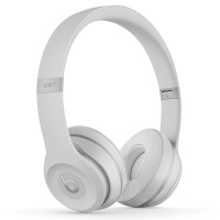 Beats Solo3 Wireless 头戴式 蓝牙无线耳机 手机耳机 游戏耳机 - 丝缎银