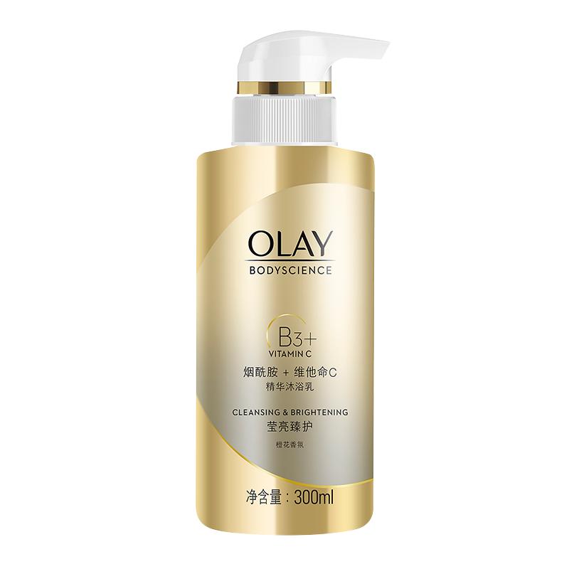 玉兰油OLAY 烟酰胺沐浴露 紧致臻护精华沐浴乳300ml