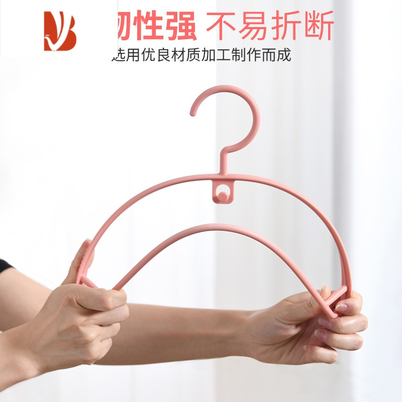 三维工匠肩衣架家用晒挂衣服架子衣挂架凉晾衣撑撑子架不起包防滑衣挂