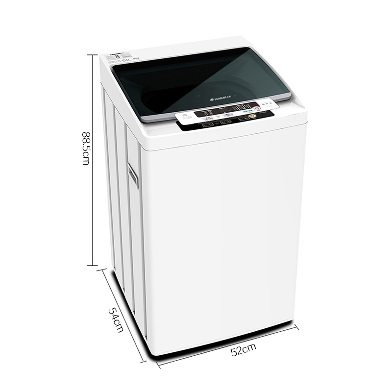 上菱(shangling) XQB60-628D 6公斤全自动波轮洗衣机 租房神器 不锈钢内筒 智能模糊感应 量衣进水