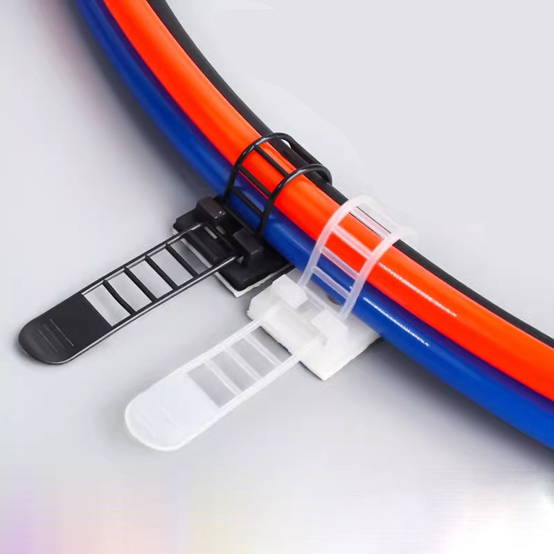 劲脉 可调式理线扎带 长88mm3M胶100只 包高清大图