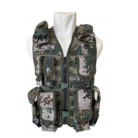 兵行者BXZ-MJ 13式士战斗携行背具林地兵战术背心迷彩马甲单兵作训携行装具袋