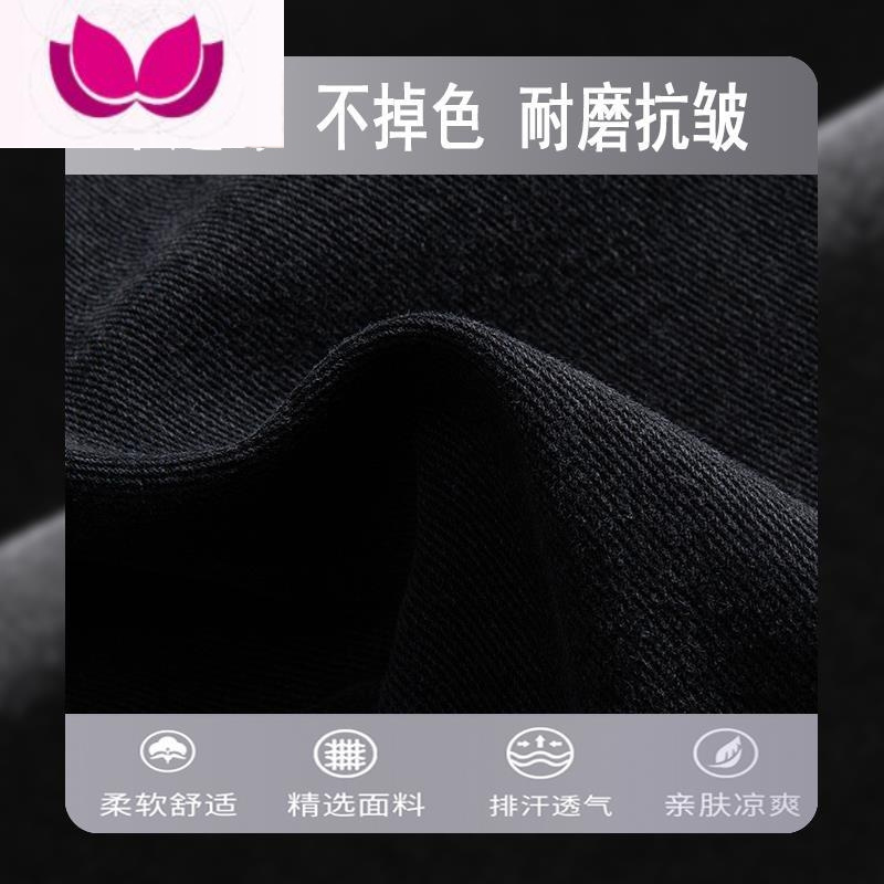 七斓罗­蒙黑色复古牛仔裤男春季裤子vibe宽松男生美式高街长裤男款