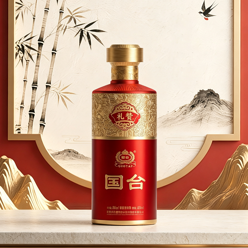 国台 礼赞酒 酱香型白酒53度500ml单瓶装高清大图