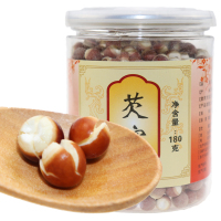 滋宁 红芡实180g实干货芡实新鲜鸡头米非特级茯苓红薏米芡实茶