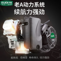 老A(LAOA)工业型220v380V家用小型汽油发电机 电启动静音 3/5/6/7/8k 双电压-手/电启动8000W