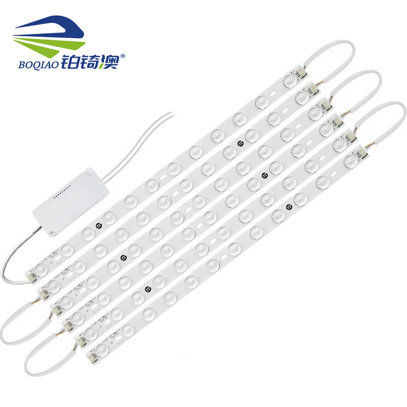 铂锜澳 LED长条模组 一拖6 长400mm-8w*2双色 个高清大图