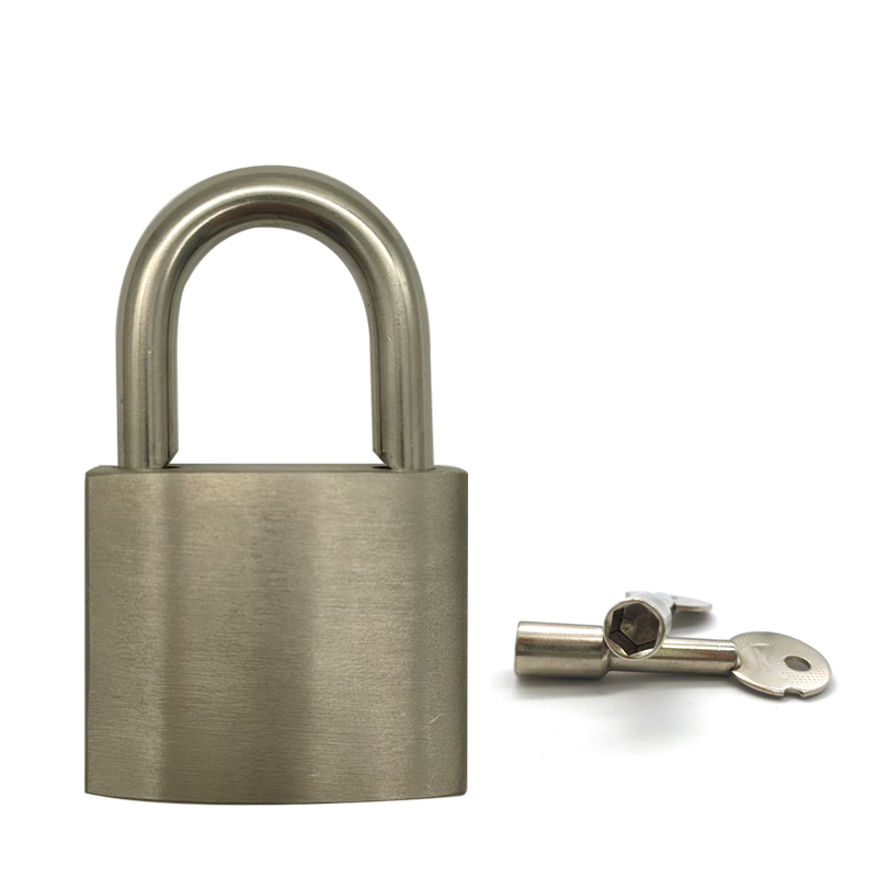 兴酉 不锈钢挂锁 40短梁内六角通开 个高清大图