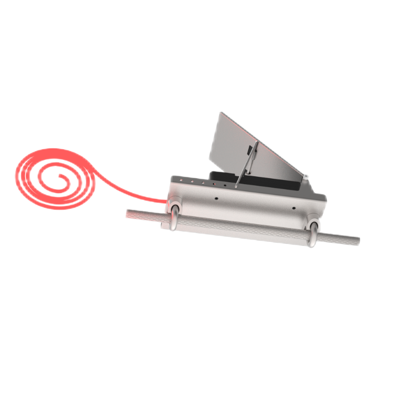 简鼎 JD7615 1W 红光 IP65 DC3.7V LED 3000K 斜拉线警示灯 (计价单位:盏) 黑色高清大图