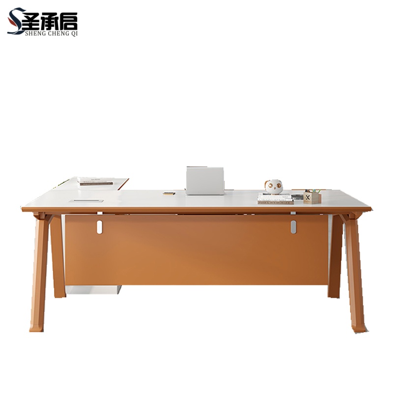 圣承启 老板桌 1.4m张高清大图