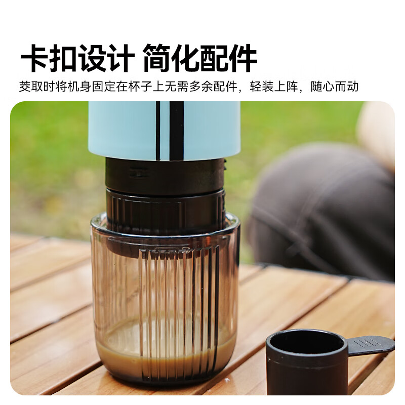 膳魔师 家用户外小型半自动滴滤三合一充电便携式咖啡机 EHA-3202A高清大图
