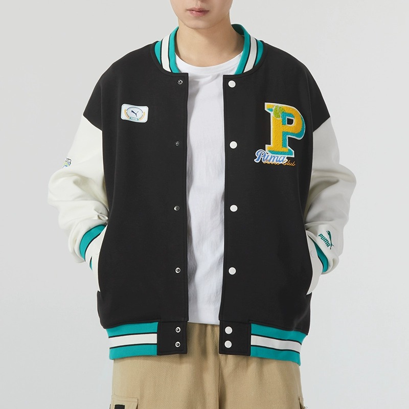彪马(PUMA)男装新款跑步训练运动服户外时尚休闲舒适防风夹克外套625797-01 ZP高清大图
