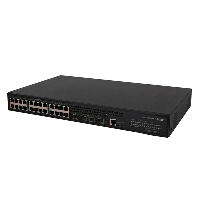 华三(H3C)S5024E-PWR-X 三层网管POE企业级网络交换机 1000Mbps 千兆以太网交换机