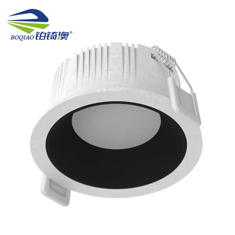 铂锜澳 风云筒灯 85*45mm-7w-黑杯三色光 个高清大图