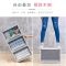 衣橱收纳箱抽屉式塑料衣服整理箱收纳柜储 【出口加厚款】北欧米深47宽35高30cm【推荐】 【二个装】高性价比套装更优惠