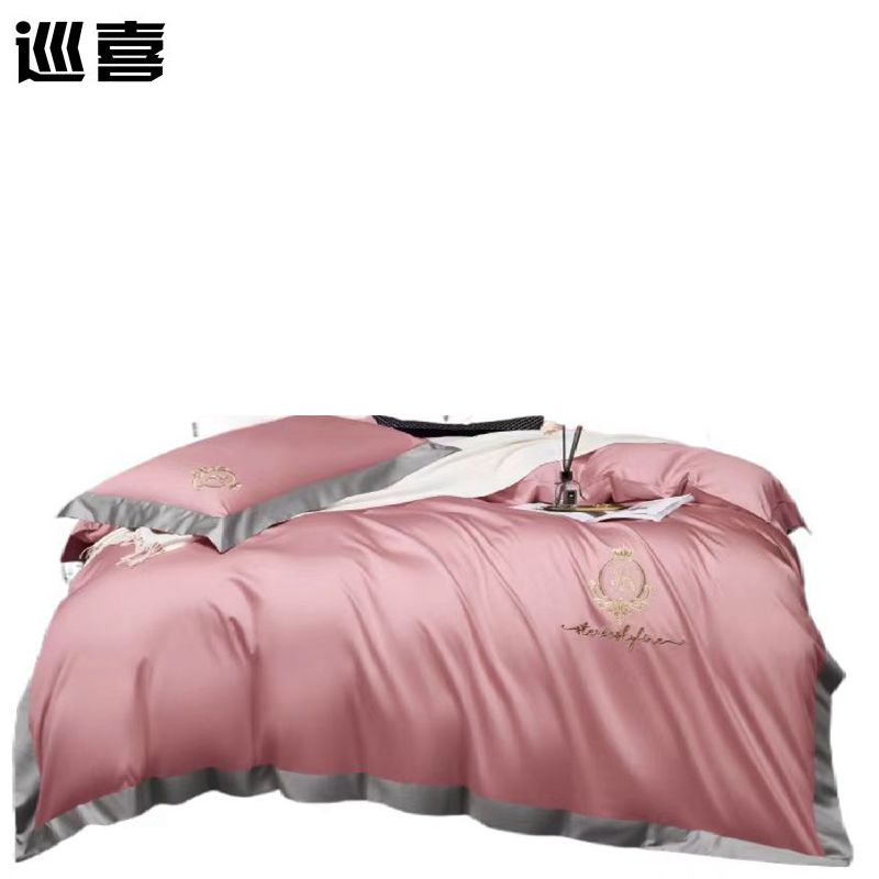 巡喜 160支长绒棉高端四件套 200X230cm (套)高清大图