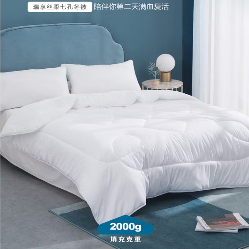 罗莱瑞享丝柔七孔冬被200*230cm高清大图