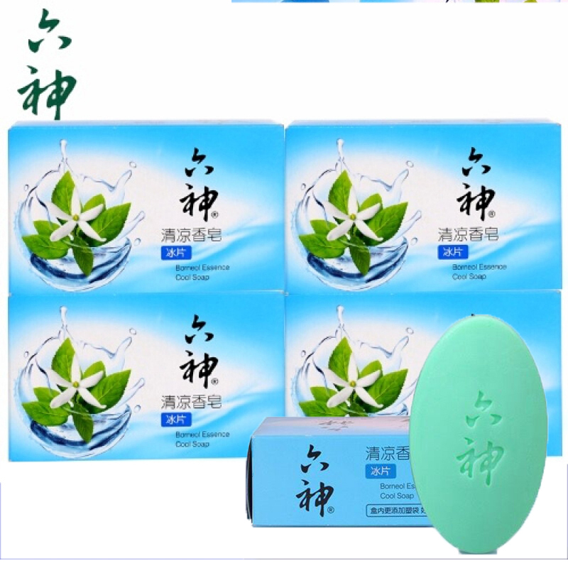 六神清凉香皂(冰片)90gX72盒