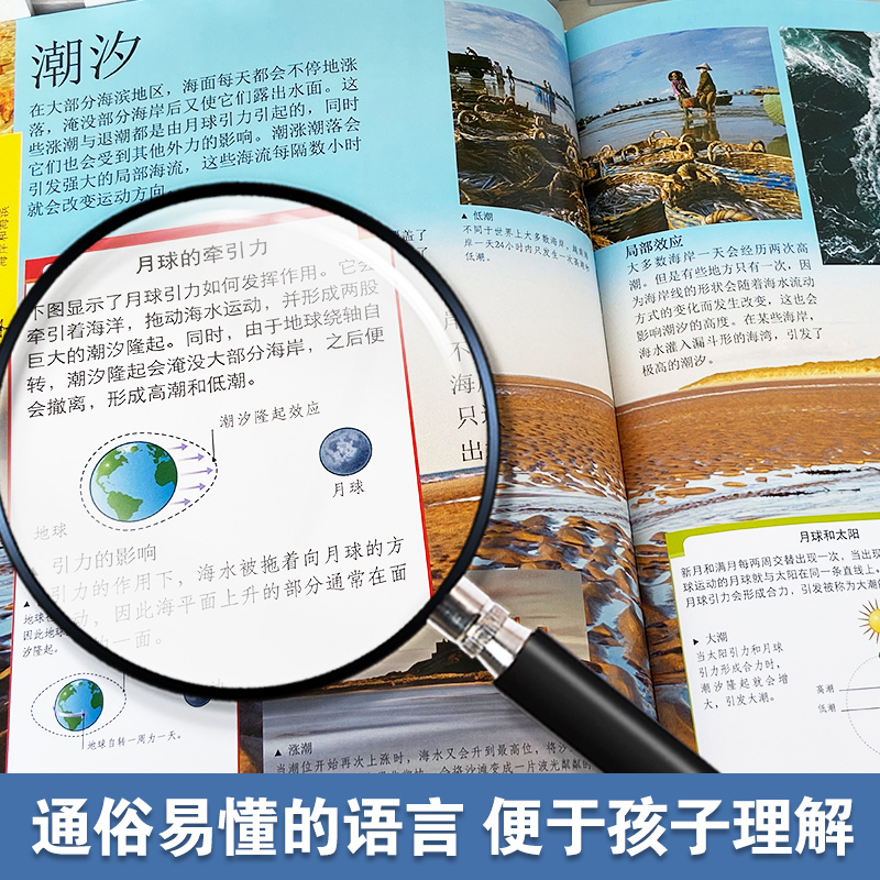[醉染正版]DK儿童海洋百科全书 探揭秘海洋世界书海洋动物科普百科大全书 6-10-12-14岁中小学生课外读物海洋生物高清大图