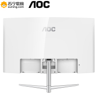 AOC C24V1H/WS 23.6英寸1500R曲率 VA广视角HDMI高清游戏电脑显示器 白色