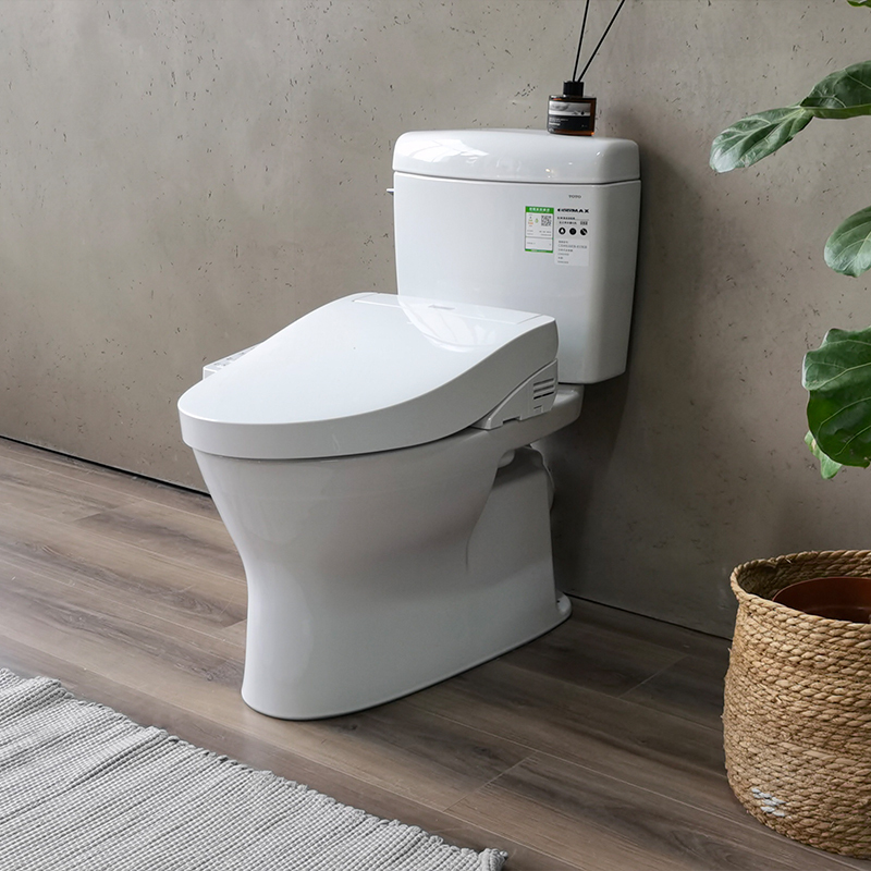 TOTO家用小户型智能马桶全包卫洗丽直冲电动坐便器CW830+460(02)