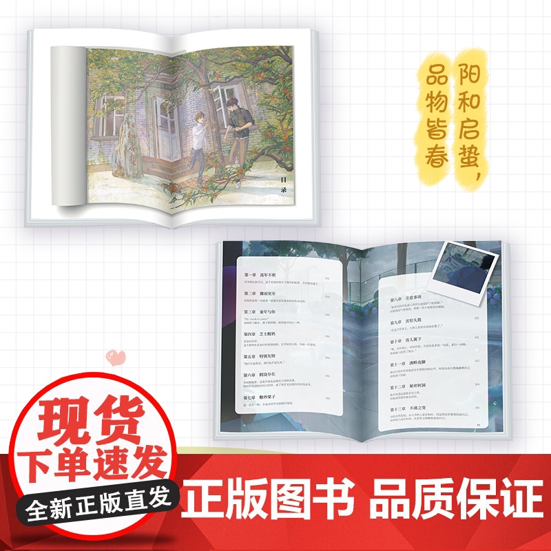 [赠贴纸+DIY小剧场+菜单卡 ]可爱过敏原 稚楚晋江人气作家 我只喜欢你的人设 校园爱情纯爱青春文学言情小说实体书籍正高清大图
