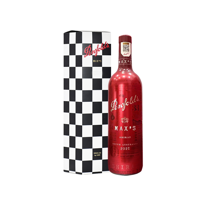[国行正品]奔富麦克斯MAX’S设拉子干红葡萄酒澳洲原瓶进口红酒单支装礼盒装750ml*1瓶高清大图